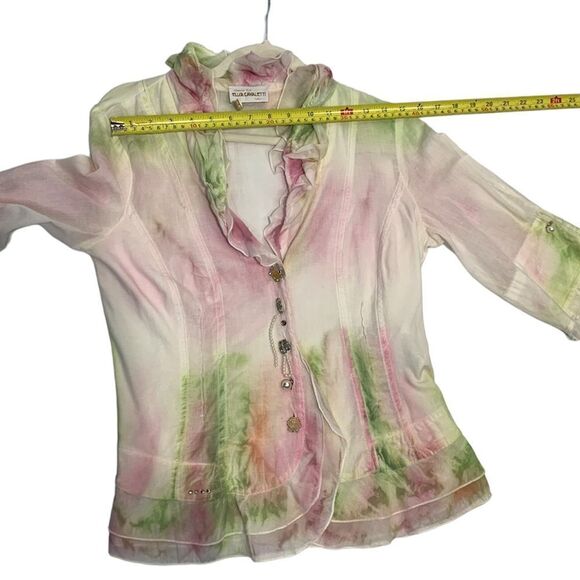 Elisa Cavaletti Unique Blouse Made in Italy - Picture 13 of 14